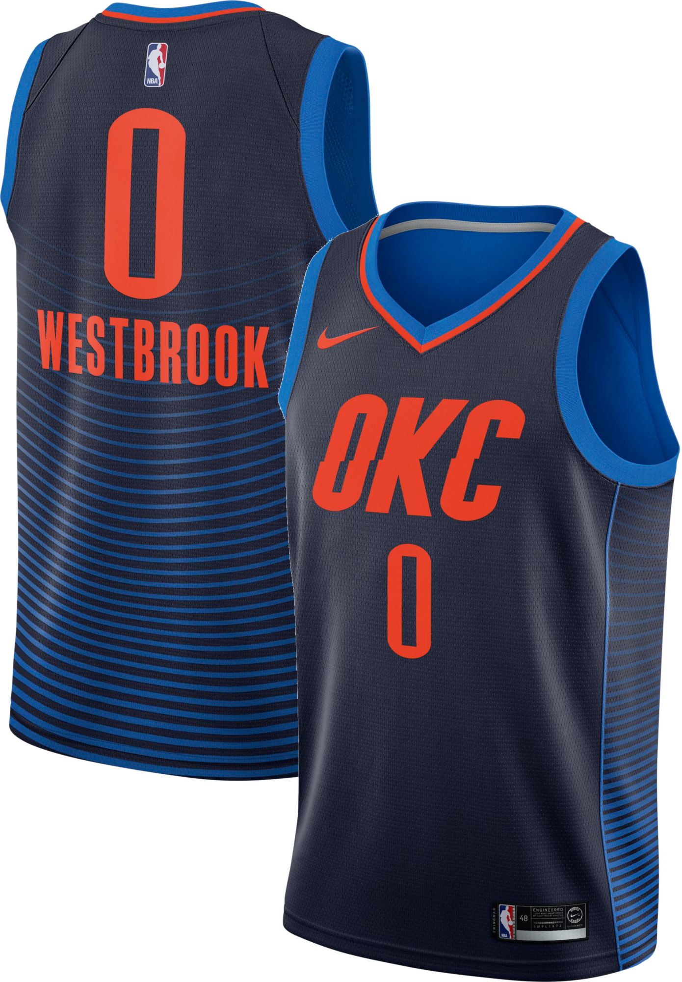 okc thunder dri fit shirt